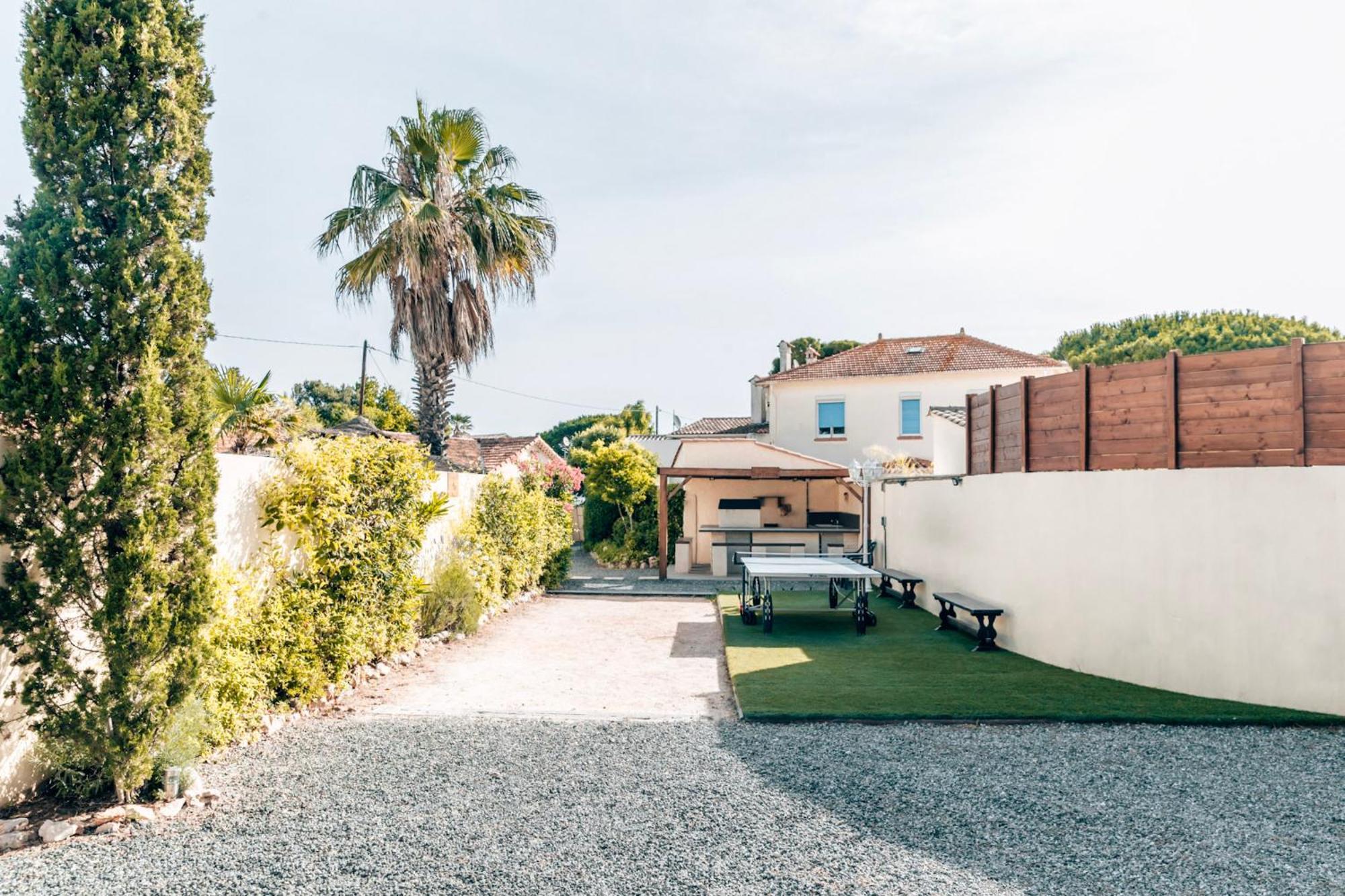 Reve D'Azur, 2 Chambres, Maison Julia En Bord De Mer A La Nartelle, Piscine Partagee, Parking & Terrasse Bbq, Wifi Et Draps Inclus Plage A Pied Sainte-Maxime Dış mekan fotoğraf